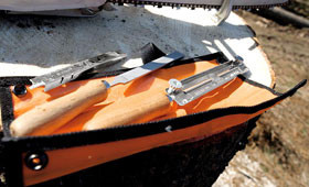 Nástroje pro ošetřování řezných souprav